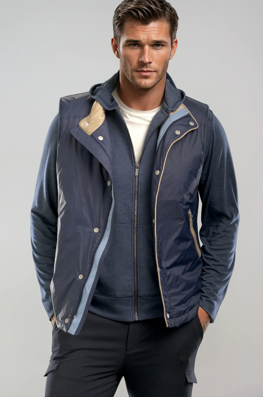 Buki Tech Exec Vest - Navy