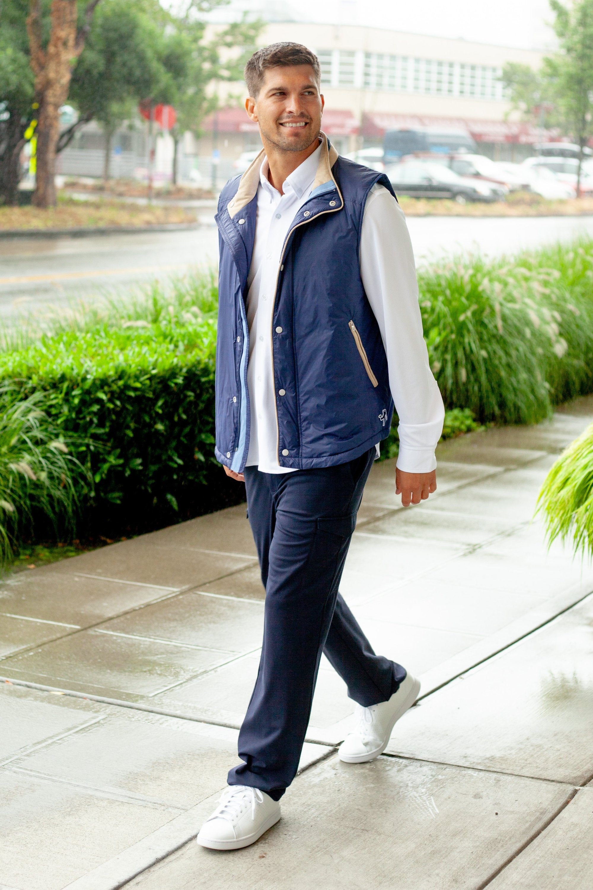 Buki Tech Exec Vest - Navy