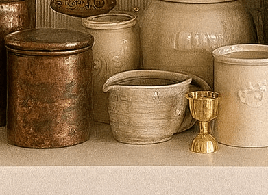 Brass Double Sided Cocktail Jigger